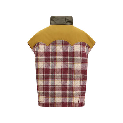 Multicolor Polyamide Sleveless Jacket