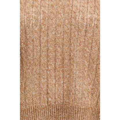 Brown Linen Sweatshirt