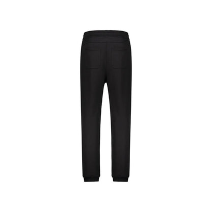 Black Cotton Joggers (Workout Pants)