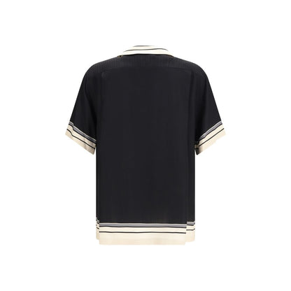 Multicolor Silk Shortsleeve Shirt
