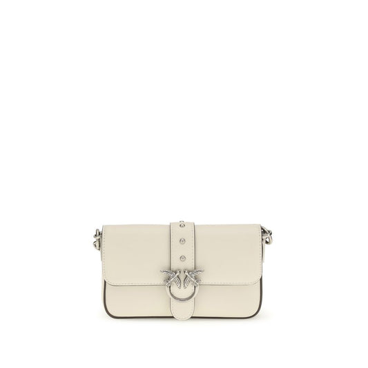 White Calf Leather Bos Taurus Shoulder Bag