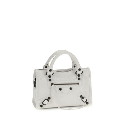 White Calf Leather Bos Taurus Handbag