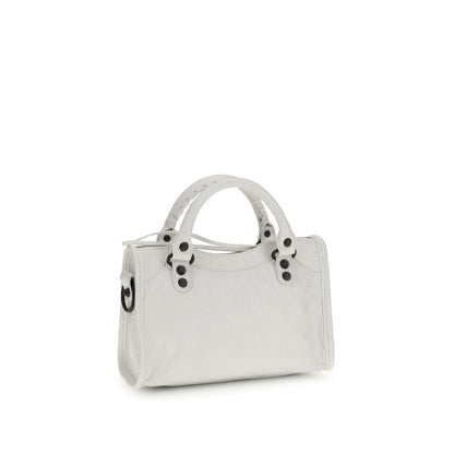 White Calf Leather Bos Taurus Handbag