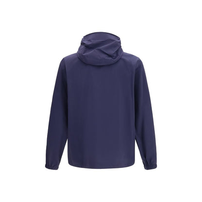 Blue Polyamide Shell Jacket