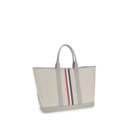 Gray Fabric Shoulder Bag