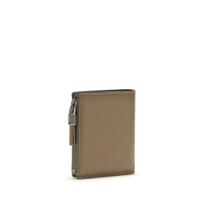 Brown Calf Leather Bos Taurus Wallet