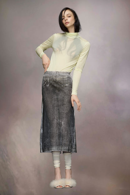 Yellow Fibres Bodysuit