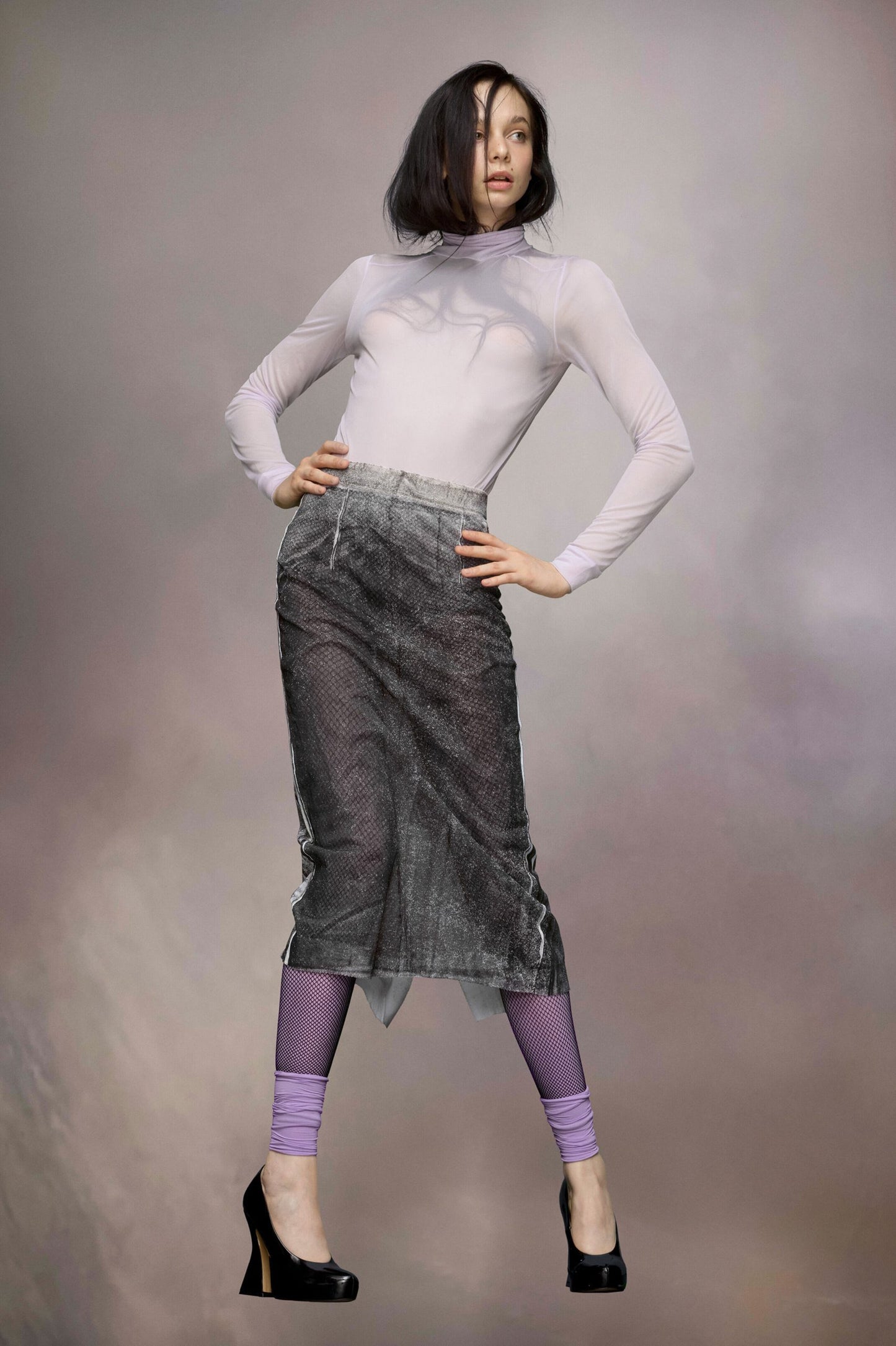 Purple Fibres Bodysuit