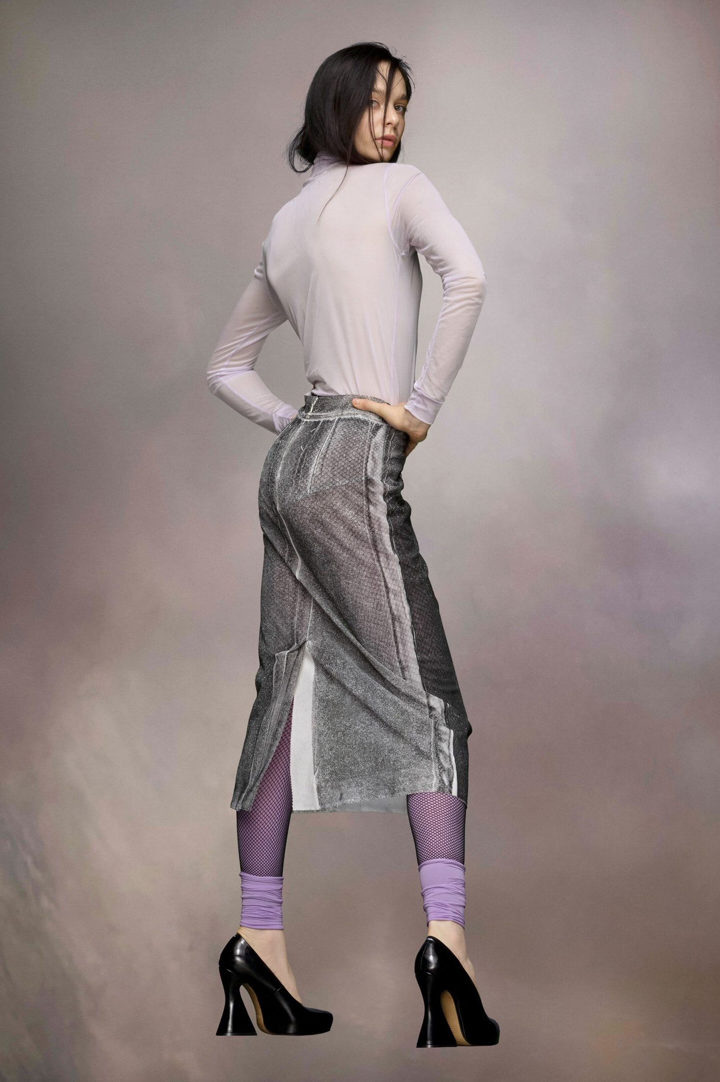 Purple Fibres Bodysuit