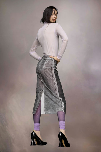 Purple Fibres Bodysuit