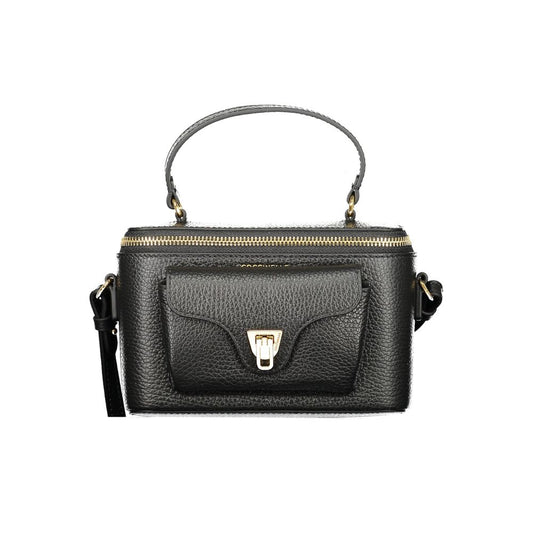 Black Leather Women Handbag