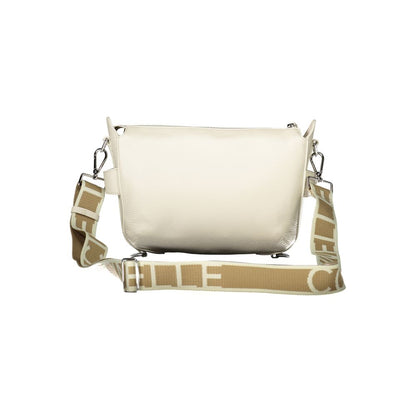 Bianco Leather Women Handbag