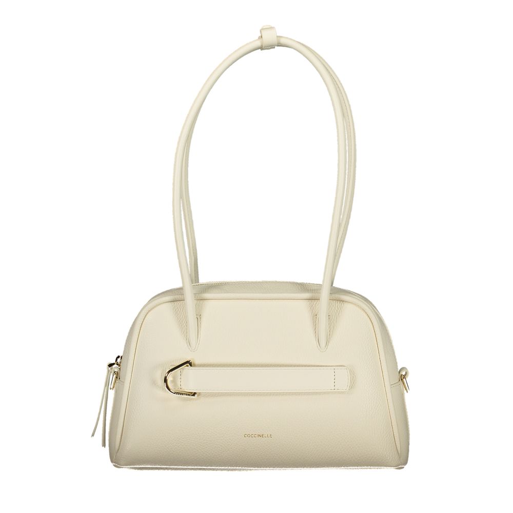 White Leather Handbag
