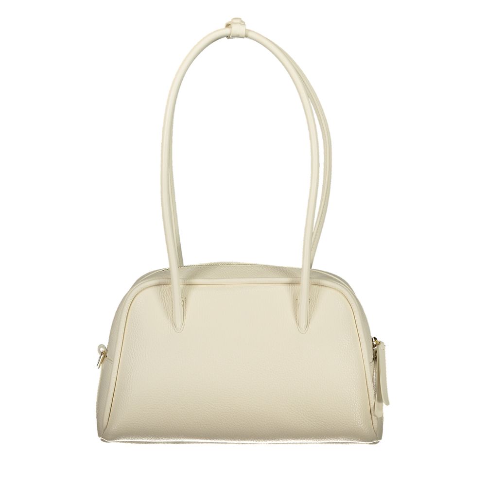 White Leather Handbag