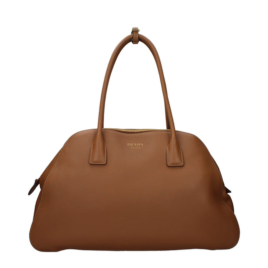 Brown Leather Shoulder Bag