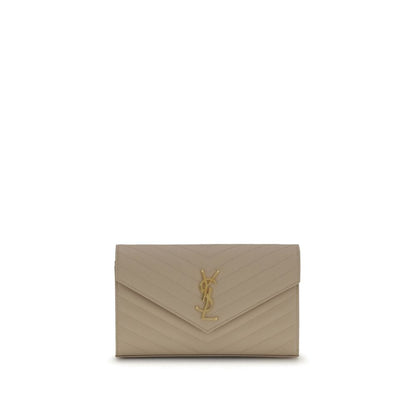 Beige Calf Leather Bos Taurus Shoulder Bag