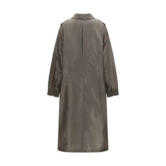 Bicolor Silk Casual Dress