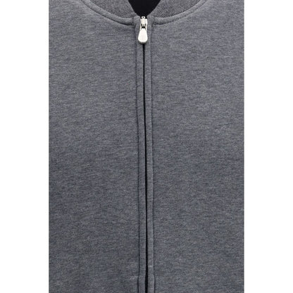 Gray Cotton Sweatshirt