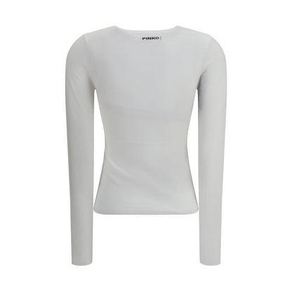 White Viscose Sweatshirt