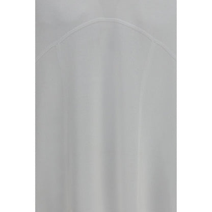 White Viscose Sweatshirt