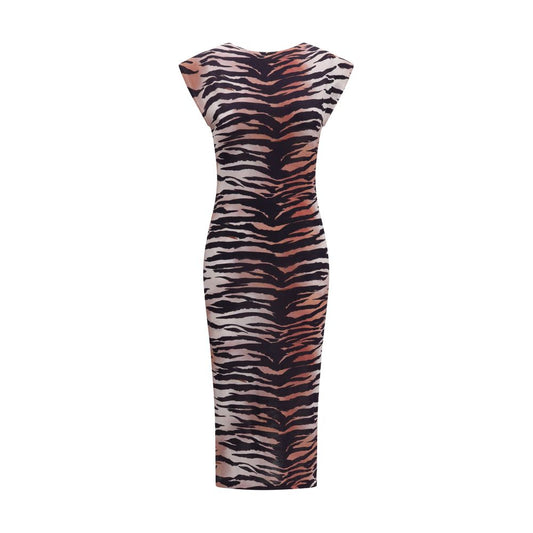 Multicolor Cotton Casual Dress