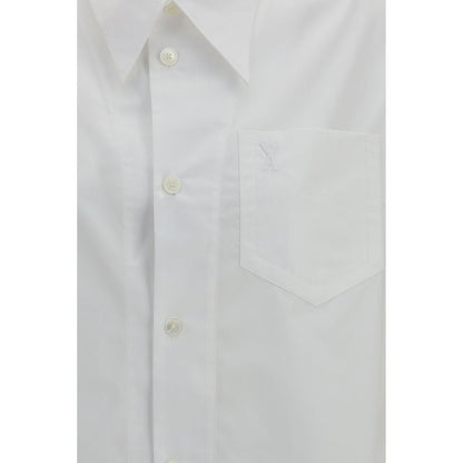 White Cotton Dress Shirt