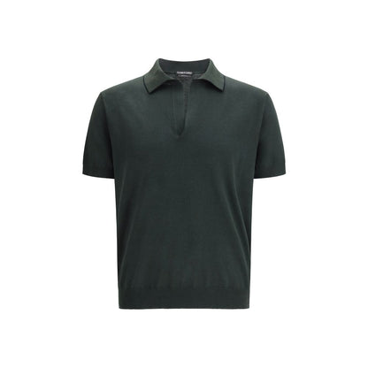 Bicolor Cotton Polo Shirt