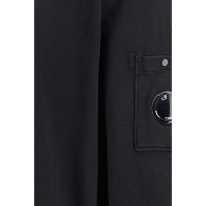 Black Cotton Sweatshirt