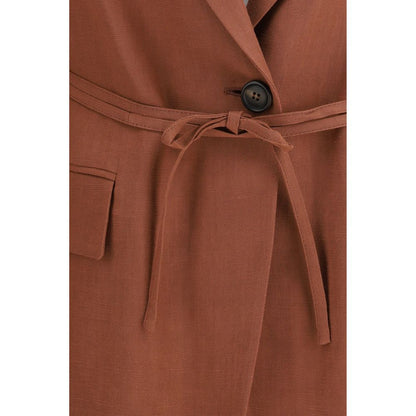 Multicolor Viscose Blazer