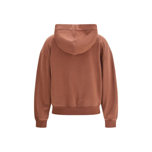 Brown Cotton Sweatshirt