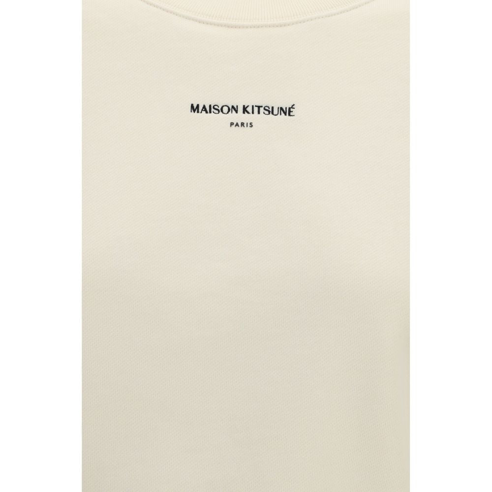 Beige Cotton Sweatshirt