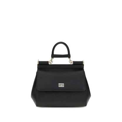 Black Calf Leather Bos Taurus Handbag