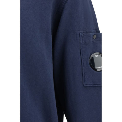 Blue Cotton Sweatshirt