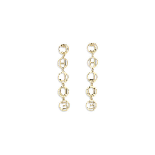 Gold Brass Earrings