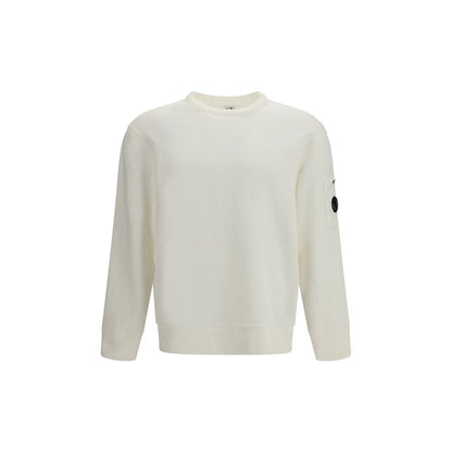 White Cotton Sweatshirt