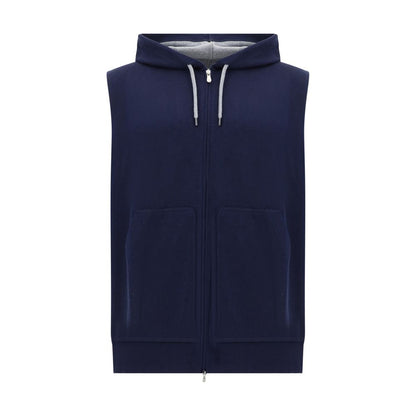 Blue Cotton Sweatshirt