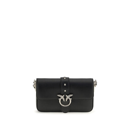Black Calf Leather Bos Taurus Shoulder Bag