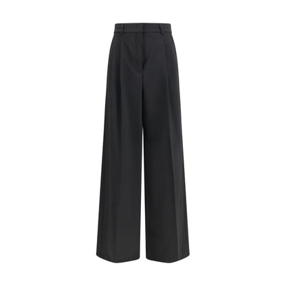 Black Polyester Pants