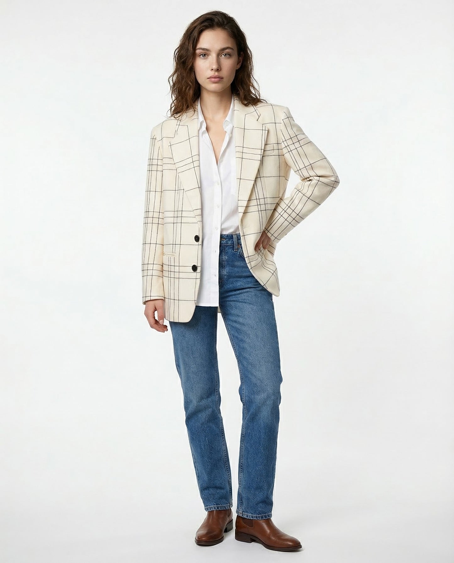 White Wool Coat