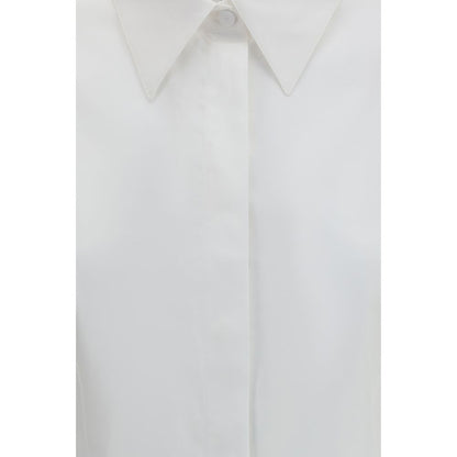 White Cotton Dress Shirt