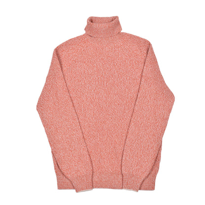 Beige Wool Turtleneck