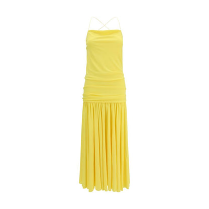 Bicolor Viscose Casual Dress