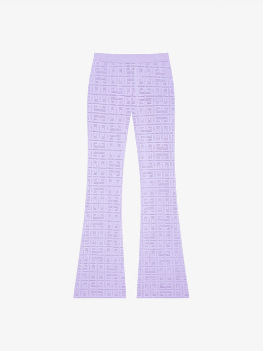 Purple Fibres Flared Pants