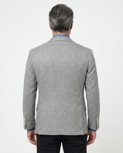 Gray Wool Blazer