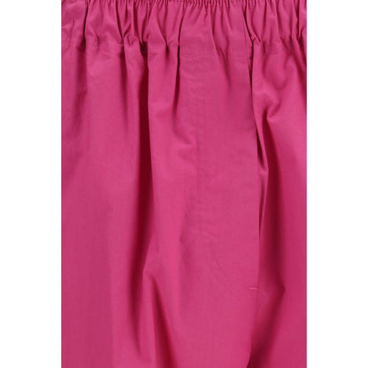 Multicolor Lyocell Casual Pants