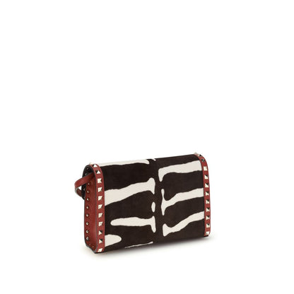Multicolor Calf Leather Bos Taurus Shoulder Bag
