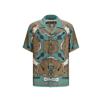 Multicolor Silk Pattern Shirt