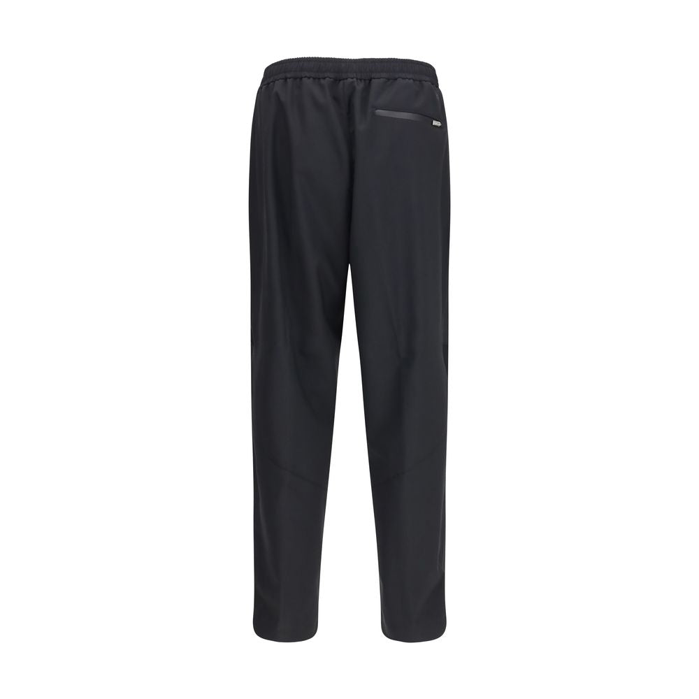 Black Polyester Pants