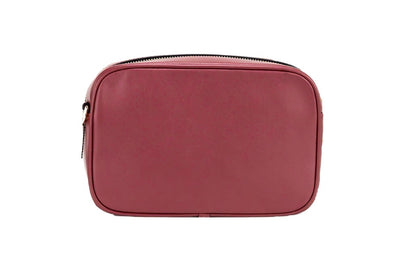 Marc Jacobs Flash Pomegranate Smooth Leather Embossed Camera Crossbody Bag Purse