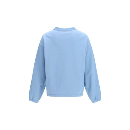Blue Cotton Sweatshirt